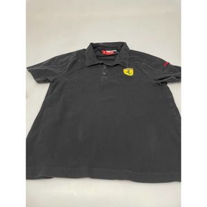 Puma Scuderia Ferrari Shirt Polo Black M Men's  #A10